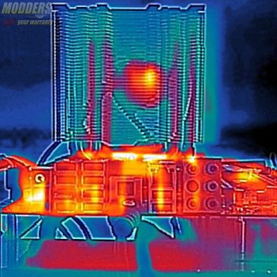 CRYORIG H7 CPU Cooler under IR view