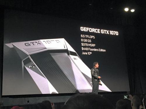 NVIDIA Announces GTX 1080 for $599 and GTX 1070 for $379, Faster than SLI 980's dreamhack, gtx 1080, Nvidia, pascal 2