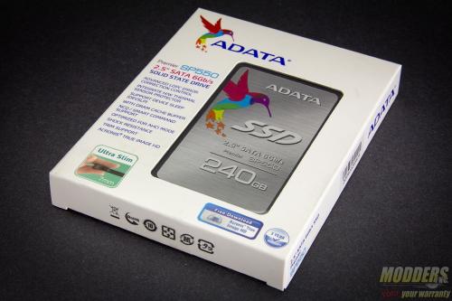 ADATA SP550 SSD Packaging