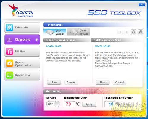 ADATA SSD Toolbox