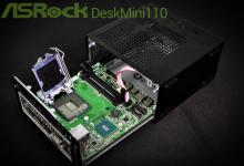 ASRock Reveals Their First mini-STX PC System: DeskMini110 ASRock, deskmini110, nuc, skylake, stx 1