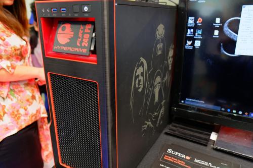 Supermicro Shows Their Dark Side with Star Wars-themed S5 Case at Computex Case, Chassis, Gaming, s5, Server, Supermicro 2