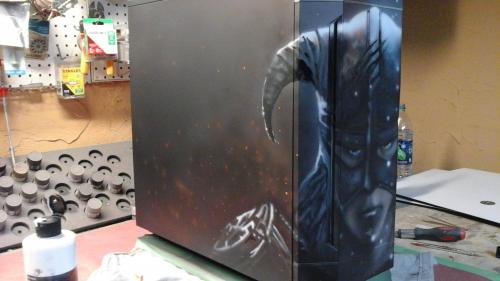 Aerocool DS-230 Case Debuts at Gamescom Aerocool, airbrush, blue horse studios, Case, custom, ds-230, rlc, ron lee christianson, skyrim 5