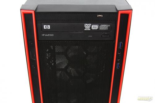 SilverStone RL 05 Gaming PC Case Review Case, led, RED, Redline, RL05, SilverStone 3