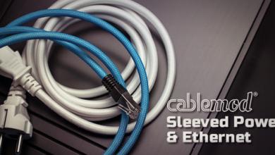 CableMod Now Offers Sleeved Power and Ethernet Cables cablemod, ethernet, modflex, modmesh, power cable, sleeved 8