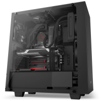 NZXT Adds Tempered Glass Side-Panel to S340 Mid-Tower Case Case, NZXT, s340, sidepanel, tempered glass 1