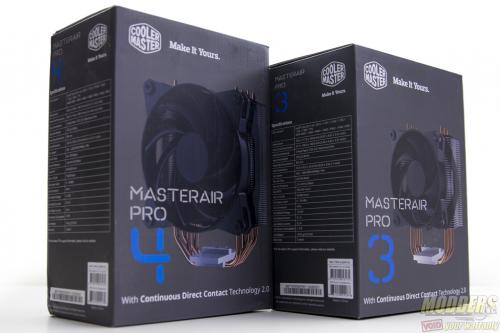 CM MasterAir Pro 3 and 4 CPU Cooler