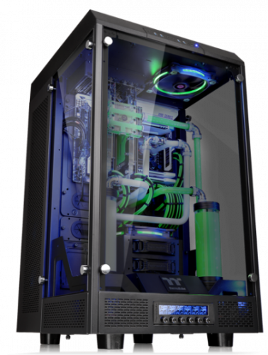 Thermaltake The Tower 900 E-ATX Case Launched casemodding, mathieu heredia, the tower 900, Thermaltake, watermod 3