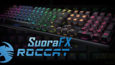 ROCCAT Introduces RGB LED Suora FX Frameless Mechanical Keyboard Keyboard, mechanical, ROCCAT, suora fx 1