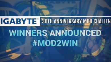 GIGABYTE Mod2Win Winners Announced