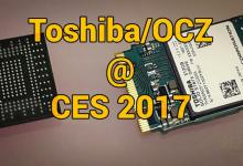 Toshiba OCZ @ CES 2017