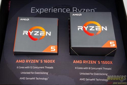 AMD R5 1600X and R5 1500X AM4 CPU Review