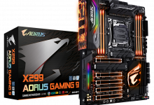 GIGABYTE Unveils AORUS X299 Motherboard Line @ Computex 2017 Aorus, Gigabyte, Motherboard, x299 1