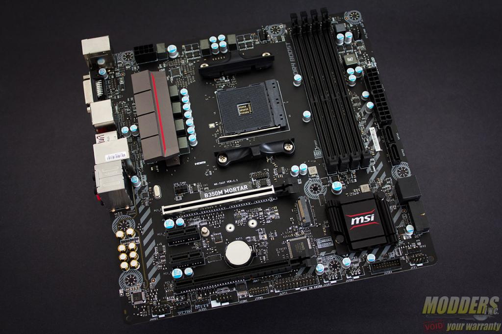 MSI B350M Mortar AM4 Motherboard Review - Modders Inc