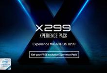 Gigabyte Offers Free XPerience Pack with AORUS X299 Purchase