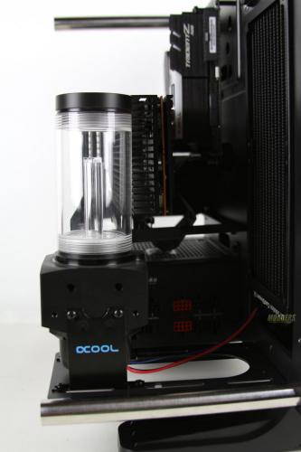 Water Cooling Your PC: Making of an Eye Candy Part 3: Radiator, Pump and Fans Installation AlphaCool, Core P1, Corsair, Eisbecher D5, EK CoolStream SE240 8