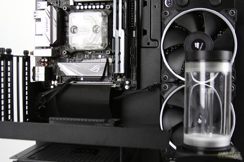 Water Cooling Your PC: Making of an Eye Candy Part 3: Radiator, Pump and Fans Installation AlphaCool, Core P1, Corsair, Eisbecher D5, EK CoolStream SE240 14