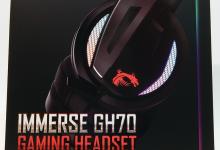 MSI GH70 Gaming Headset Box Front