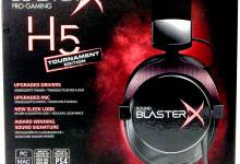 Creative Sound Blaster Pro-Gaming H5 Tournament Edition