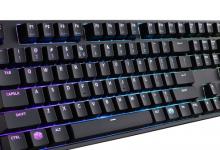 Cooler Master announces new mechanical keyboards at CES 2018 cherry mx, Keyboard, rgb 1