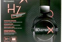 Creative Sound BlasterX Pro-Gaming H7 Tournament Edition Gaming Headset