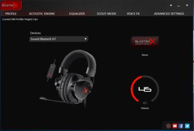 Creative Sound BlasterX Pro-Gaming H7 Tournament Edition Gaming Headset