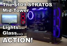 Stratos Mid-Tower Case Video Review ATX, led, Ring, tempered glass 1