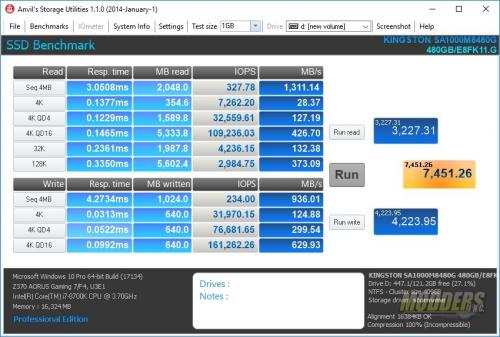 Kingston A1000 SSD