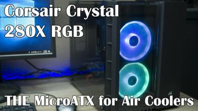 Corsair Crystal 280X RGB Video Review Case, Corsair, micro atx, rgb 26