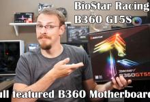 BioStar Racing B360 GT5S Motherboard - Video Review ATX, Motherboard, nvme, USB-C 15