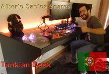 Modders Spotlight: Alberto Santos Soares “Tankian the Man” & TankianDesk Alberto Santos Soares, Cooler Master, desk, RGB LED Strips, Tankian The Man, TankianDesk 2