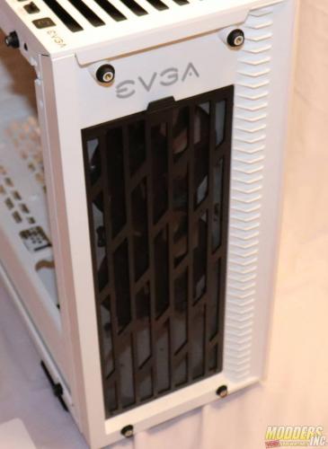 EVGA DG-77 Alpine White Midtower Review Case, EVGA, Gaming, midtower, tempered glass, vertical GPU, white 6