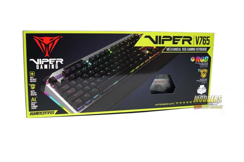 Patriot Viper V765 RGB Mechanical Keyboard Review Kailh Switches, keyboards, mechanical keyboards, modders-inc, Patriot, Patriot Viper, RGB Keyboards, Viper RGB, Viper V765 1