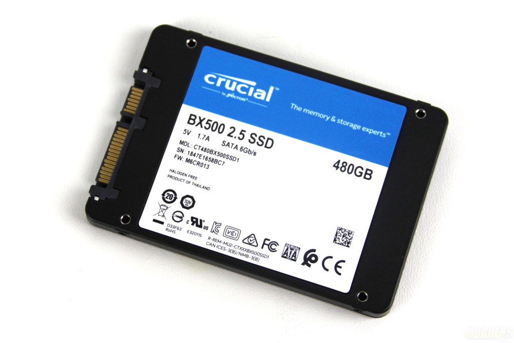 Crucial BX500 480GB Inc SATA SSD Modders - Review
