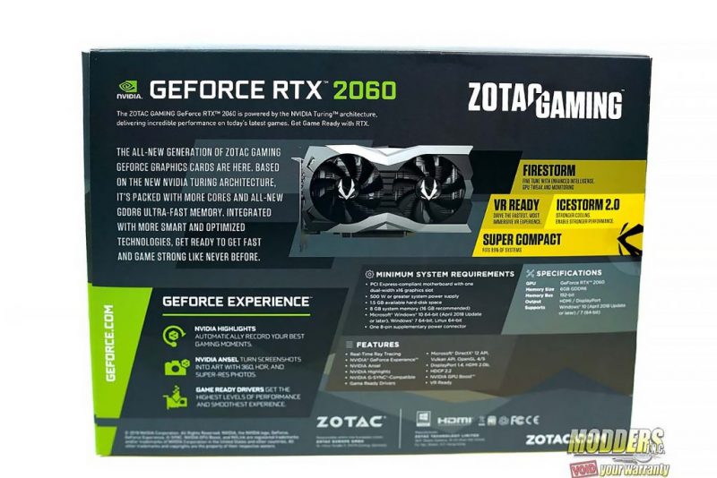 Zotac RTX 2060 AMP Gaming, Graphics Card, Graphics Cards Reviews, modders-inc, Nvidia Ray Tracing, rtx, RTX 2060, Video Card, Zotac, Zotac Amp 2