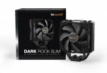 be quiet! announces the release of the Dark Rock Slim CPU Cooler! air cooler, AMD, bequiet, Intel, slim 2