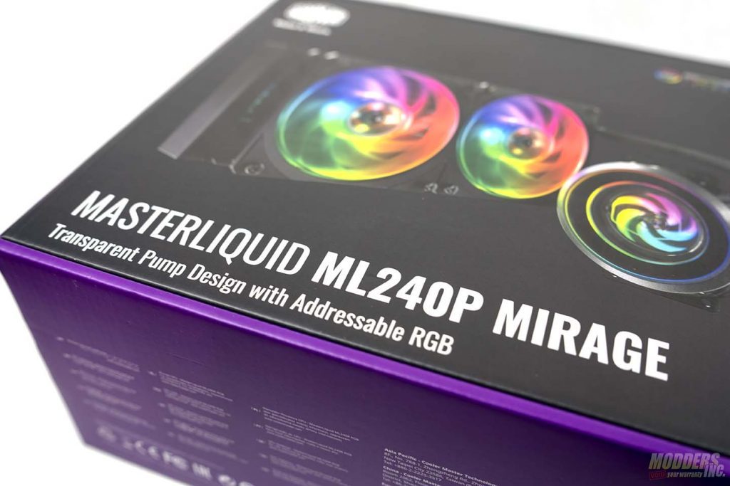 Cooler Master Masterliquid ML240P Mirage AIO Cooler Review AIO Coolers Cooler master AIO Coolers, Cooler Master, masterliquid, ML240P Mirage, Modders-Inc Reviews, RGB AIO Coolers RGB Lighting 1