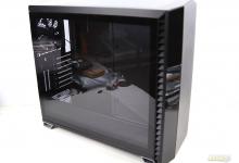 Fractal Design Vector RS BLACKOUT TG black, Blackout TG, fractal design, rgb, steel, stylish, tempered glass, Vector RS, vertical GPU 5