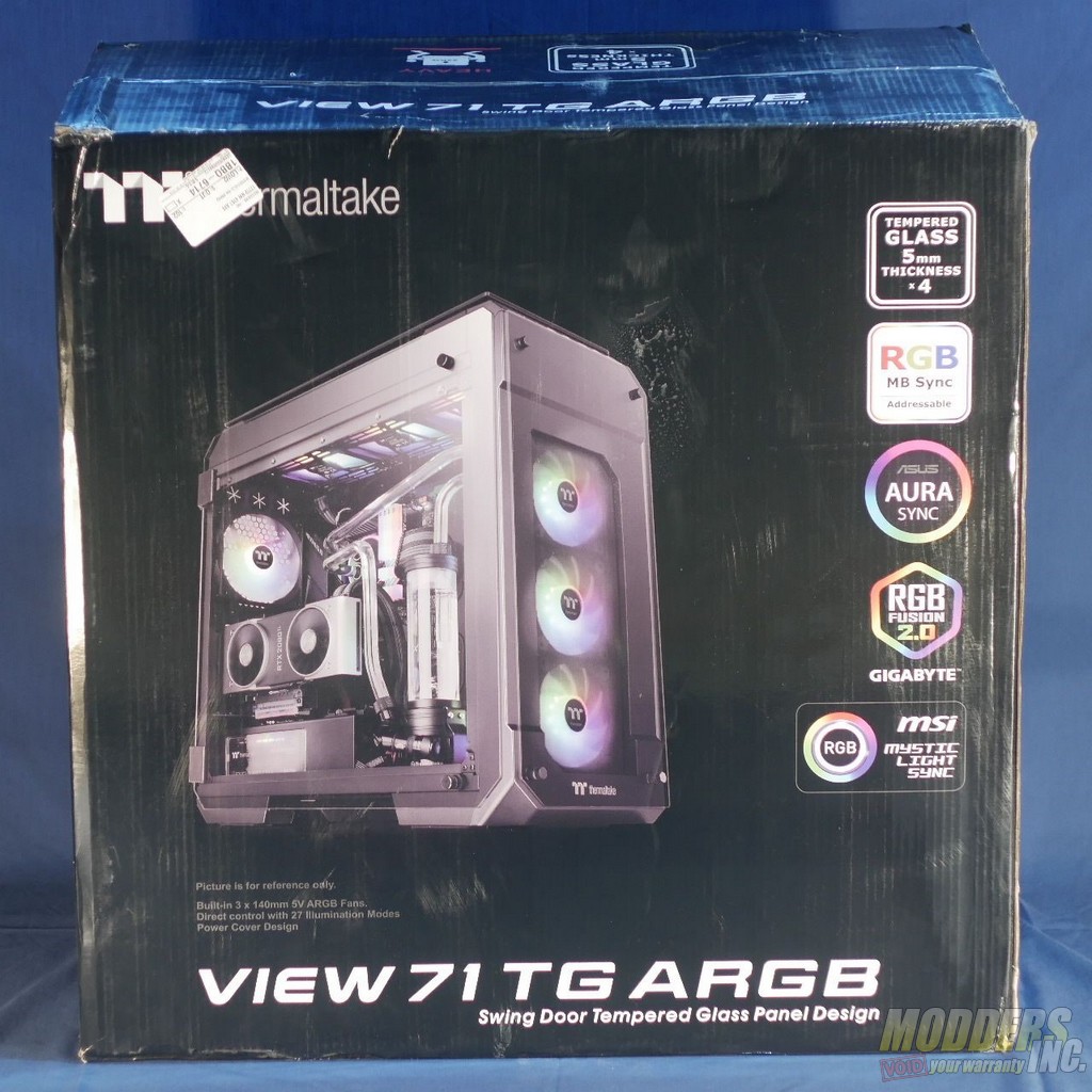 Thermaltake View 71 ARGB, ATX, tempered glass, Thermaltake, Water Cooling 3