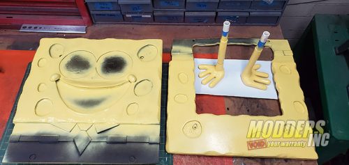 SpongeBob PC Case Mod Case Mod, Custom Case Mod, EVGA, spongebob 3