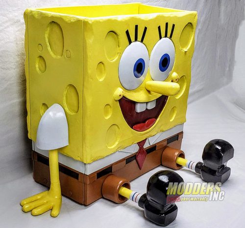 SpongeBob PC Case Mod Case Mod, Custom Case Mod, EVGA, spongebob 7