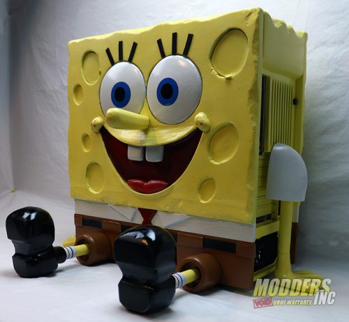 SpongeBob PC Case Mod Case Mod, Custom Case Mod, EVGA, spongebob 10