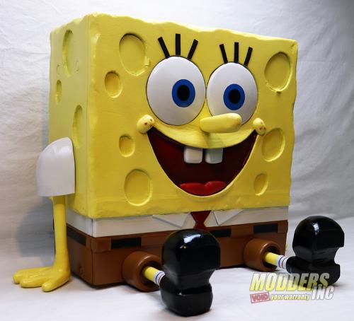 SpongeBob PC Case Mod Case Mod, Custom Case Mod, EVGA, spongebob 9