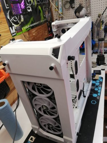 Aorus TRX40 Xtreme CES 2020 Case Mod Build Aorus, Case Mod, CES 11