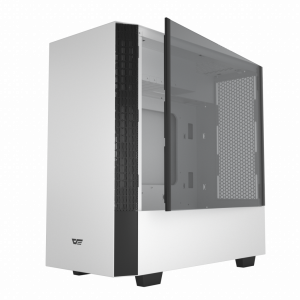 darkFlash V22 White Mid Tower ATX Case Review Case, darkflash, Mid Tower, pc case, Rotated Layout, Temper, Water Cooling, white 1