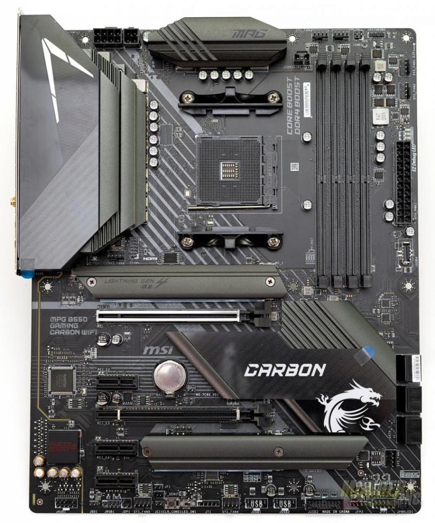 MSI MPG B550 Gaming Carbon WIFI Motherboard Review - Page 2 Of 9 - Modders  Inc