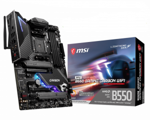 MSI MPG B550 Gaming Carbon WIFI Motherboard Review am4, AMD, B550, carbon Fiber, CPU, Memory, Motherboard, MSI, rgb, Water Cooling 1