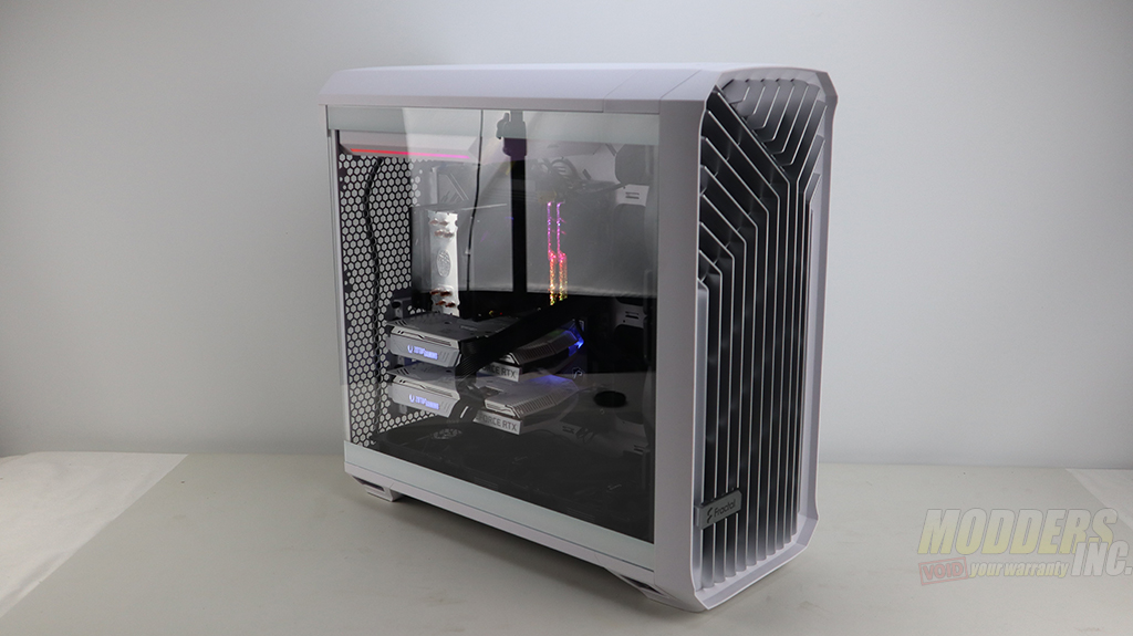 Fractal Torrent Compact Tower Case With Window White