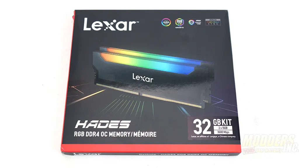 Lexar Hades DDR4 3600 32GB Memory Kit - Modders Inc