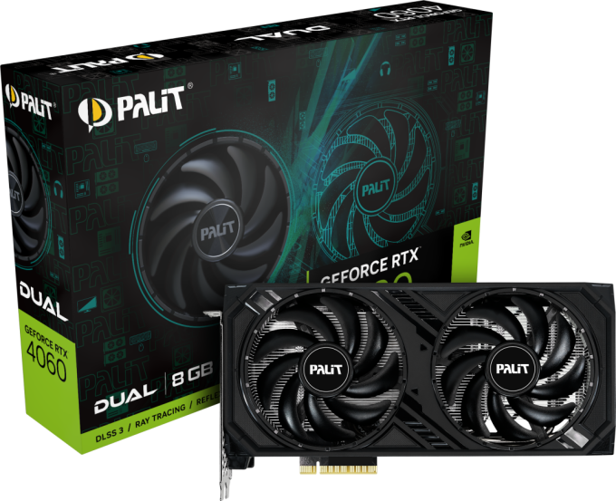 Palit GeForce RTX™ 4060 Dual and StormX Series 